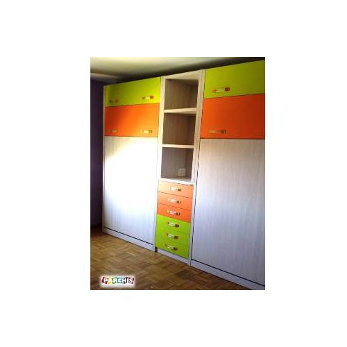 Camas Abatibles Bicolor