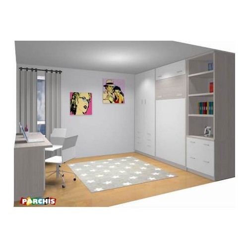 Camas Abatibles Blancas